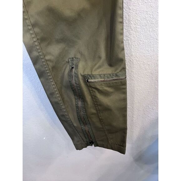 Military Cargo Pants Green Hunting Shooting Tactical  28” Waist 28” Inseam Men - Picture 3 of 14